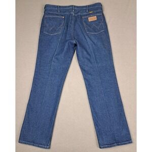 Vintage Wrangler Jeans Mens 36x30 Blue Cowboy Cut 936PWD USA Made Denim Rodeo 90